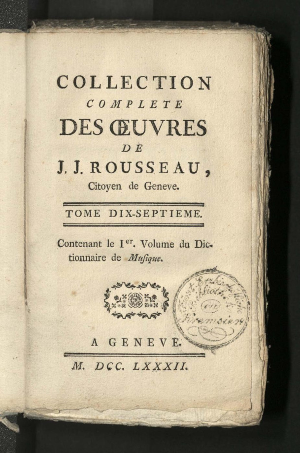 COLLECTION COMPLÈTE DES OEUVRES.