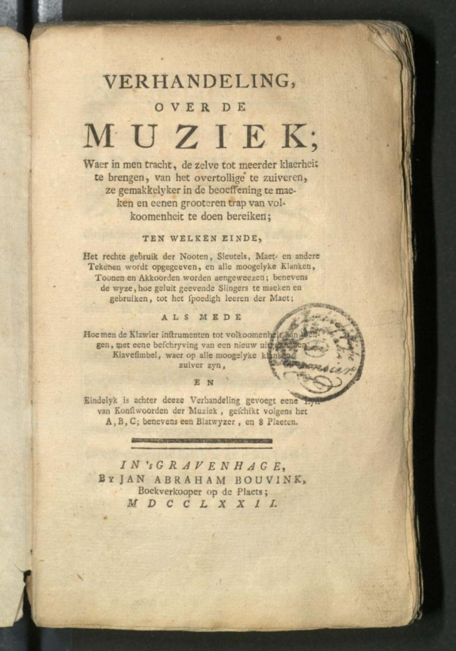 Verhandeling over de Muziek