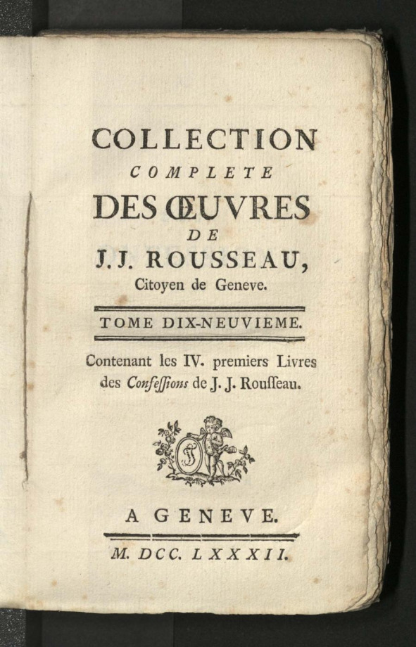 COLLECTION COMPLÈTE DES OEUVRES.