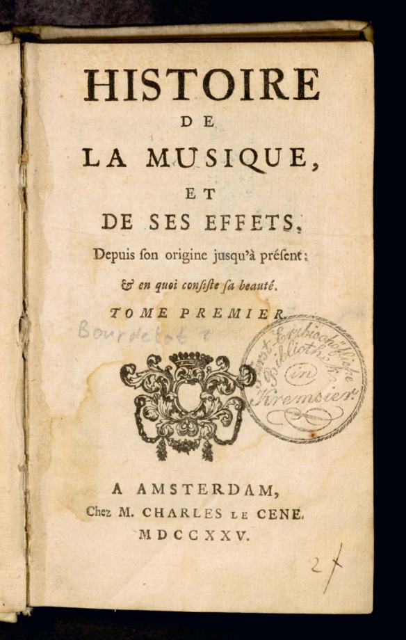 HISTOIRE DE LA MUSIQUE