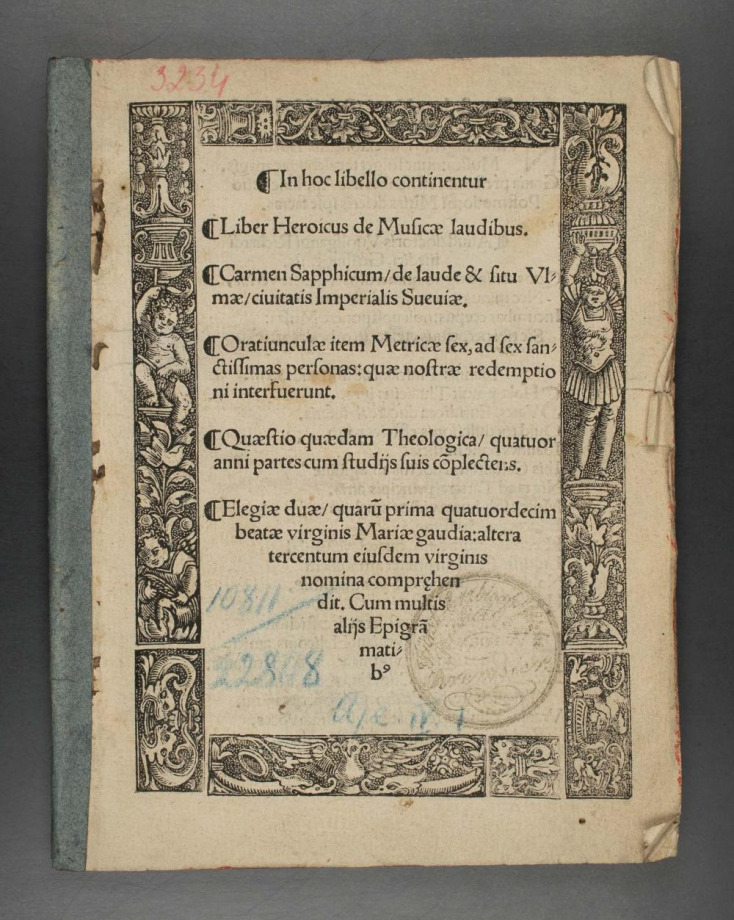 Liber Heroicus de Musicae laudibus