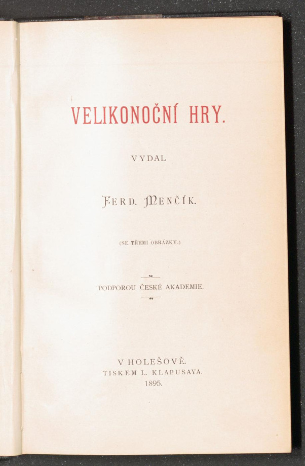 VELIKONOČNÍ HRY