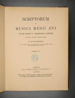 Scriptorum de musica medii aevi