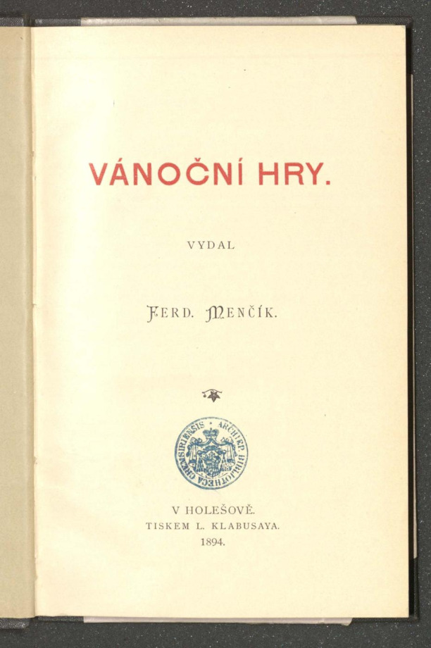 VÁNOČNÍ HRY 