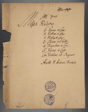 Missa Reditus