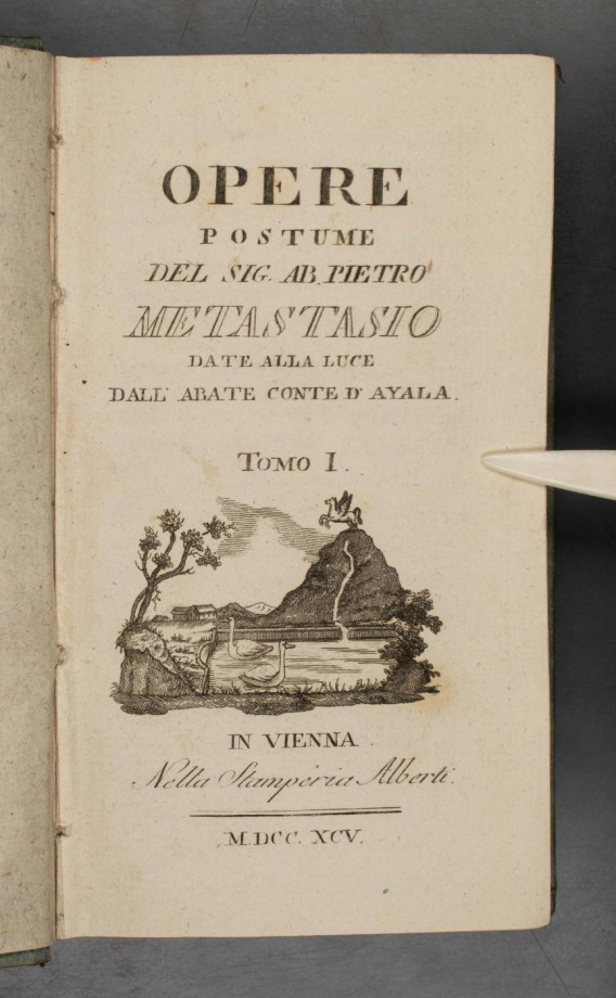 OPERE POSTUME DEL SIG. AB. PIETRO METASTASIO