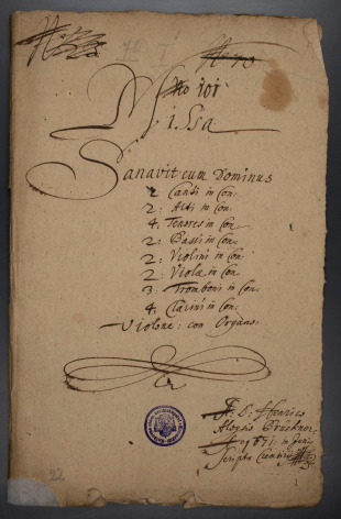 Missa Sonavit eum Dominus