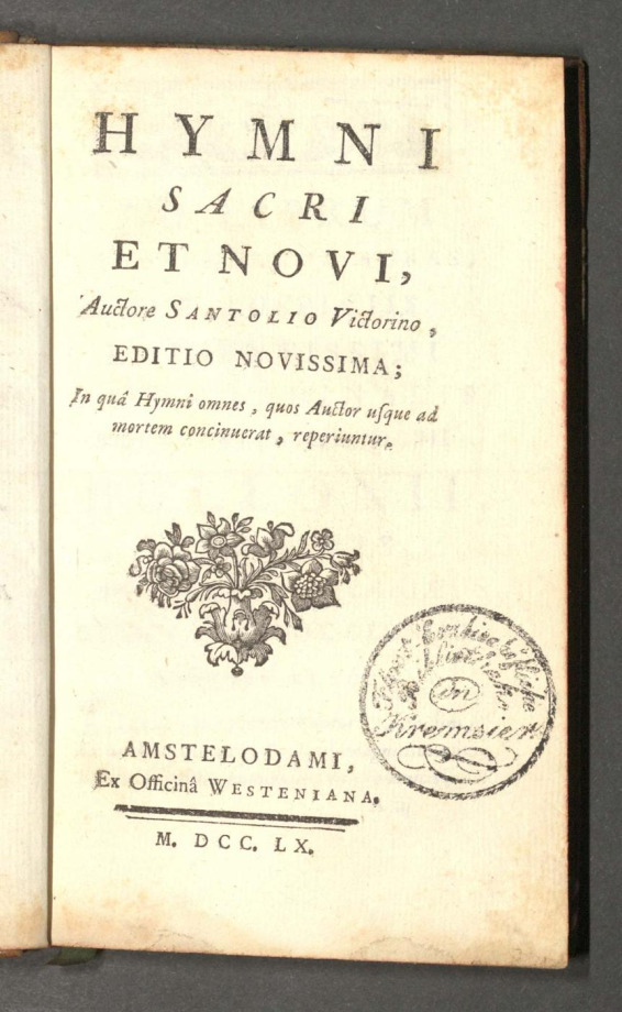 HYMNI SACRI ET NOVI 