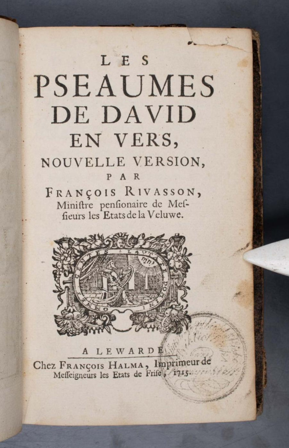 LES PSAUMES DE DAVID EN VERS 