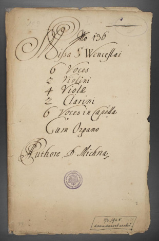 Missa S Wenceslai