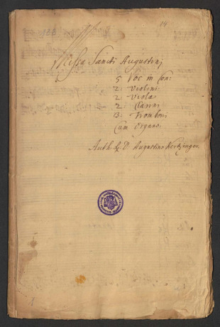 Missa Sancti Augustini