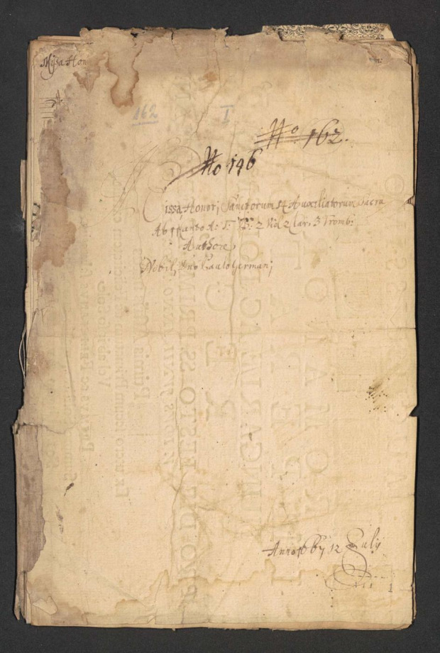 Missa Honori Sanctorum 14 Auxiliatorum Sacra