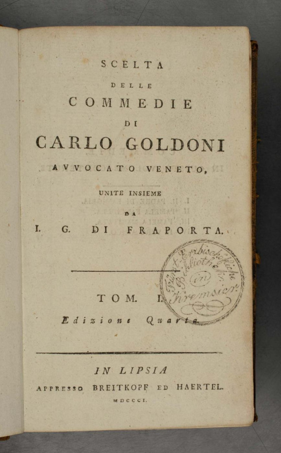 SCELTA DELLE COMMEDIE