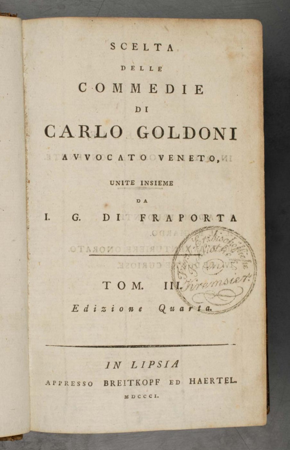 SCELTA DELLE COMMEDIE