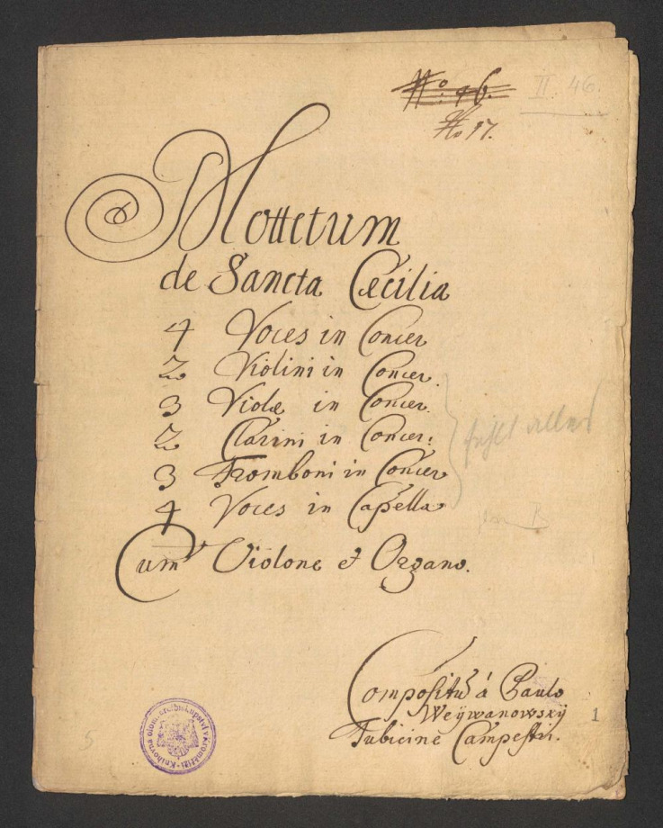 Mottetum de Sancta Caecilia