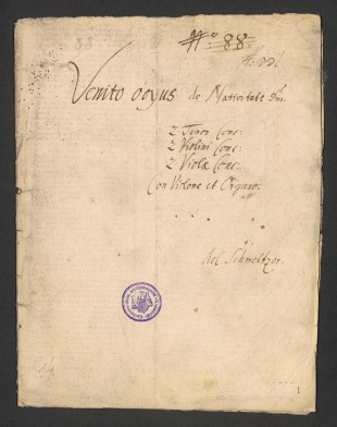 Venito opus de nativitate D[omi]ni