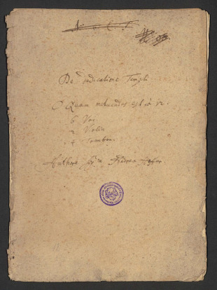 De Dedicatione Templi