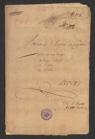 Mottetum de s. Martyre seu confessore