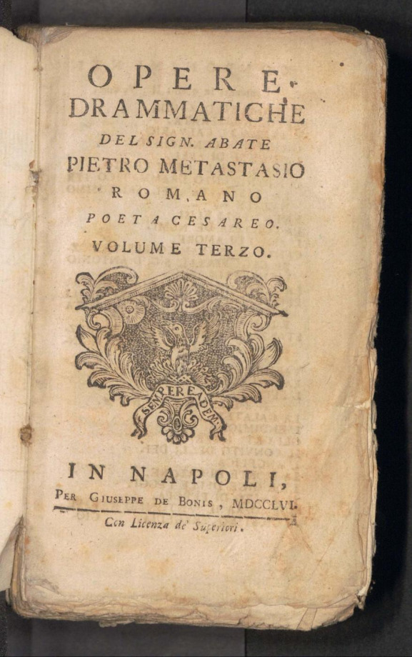 OPERE DRAMMATICHE