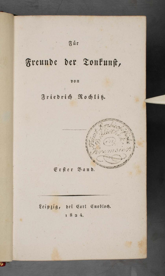 Für Freunde der Tonkunst
