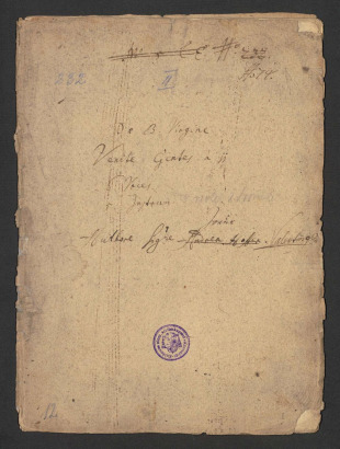 De B. Virgine, Venite Gentes a 11