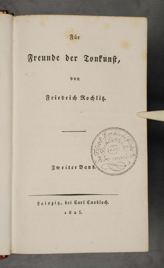 Für Freunde der Tonkunst