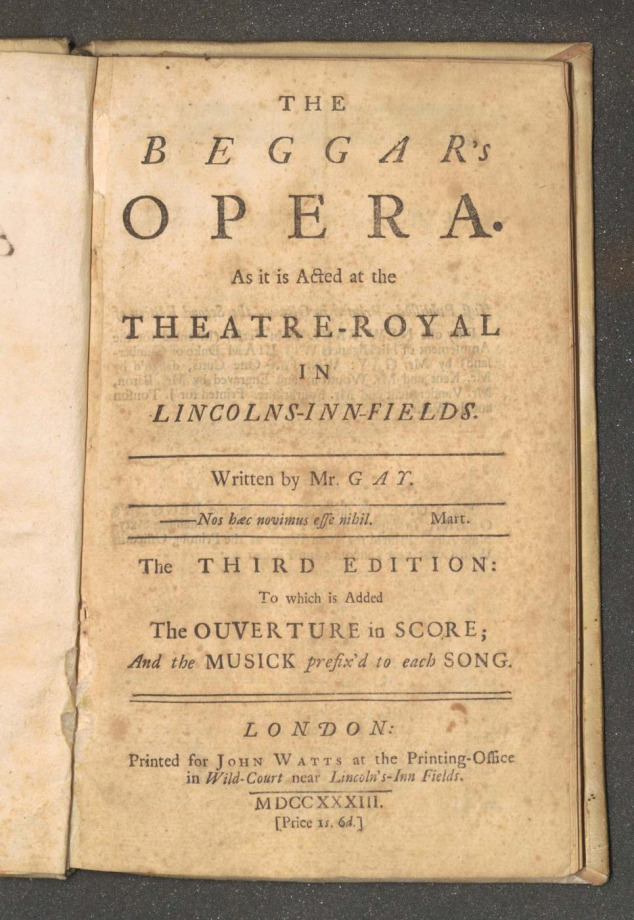 The Beggar's Opera