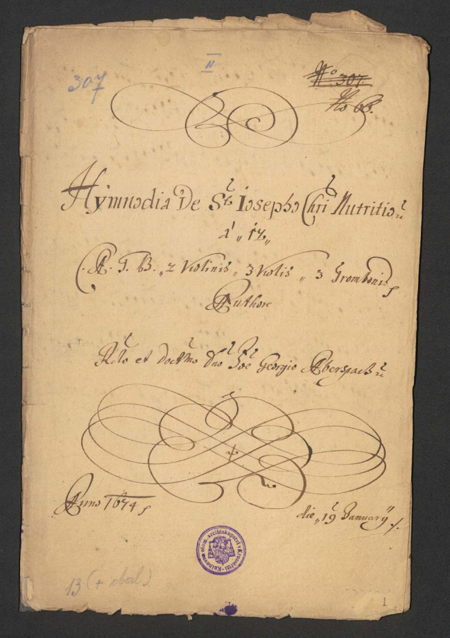 Hymnodia de s. Josepho à 12