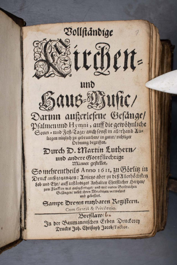 Vollständige Kirchen- und Haus-Music
