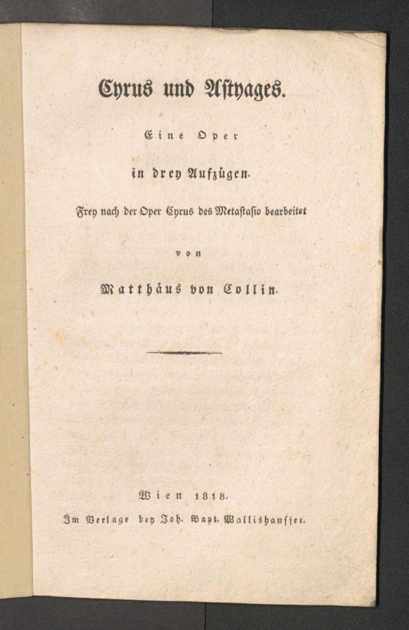 Cyrus und Astyages