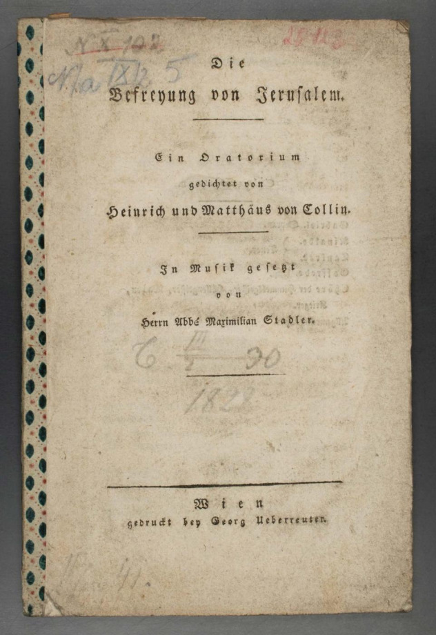Die Befreyung von Jerusalem 