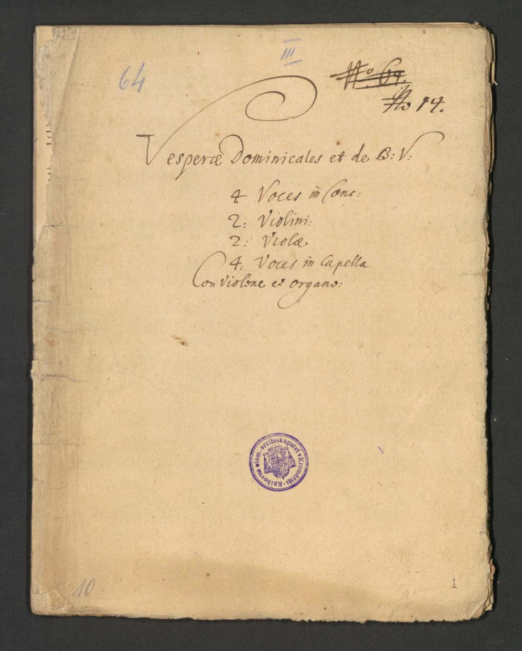 Vesperae Dominicales et de B.V.
