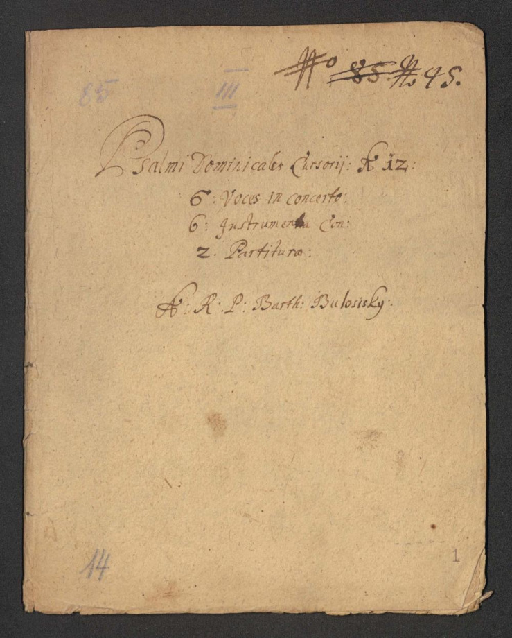 Psalmi Dominicales Cursorii