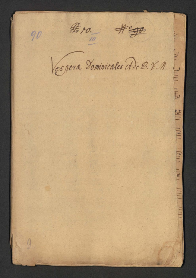 Vesperae Dominicales et de B.V.M.