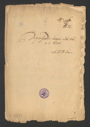 Deprofundis clamavi adte D[omi]ne