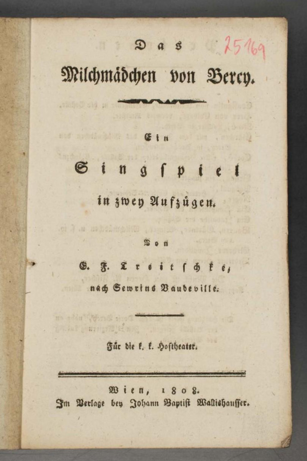 Das Milchmädchen von Bercy