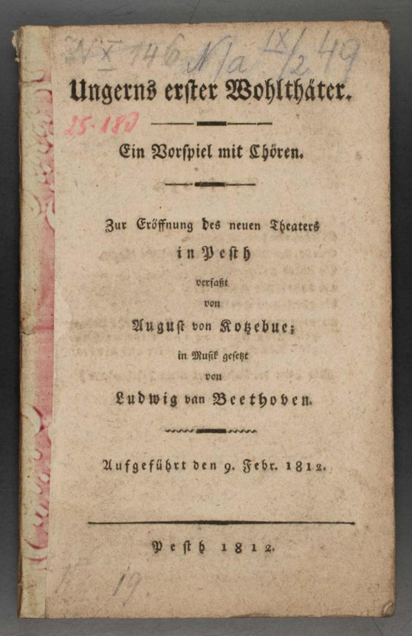 Ungerns erster Wohlthäter