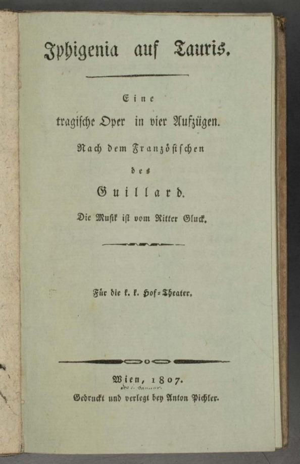 Iphigenia auf Tauris