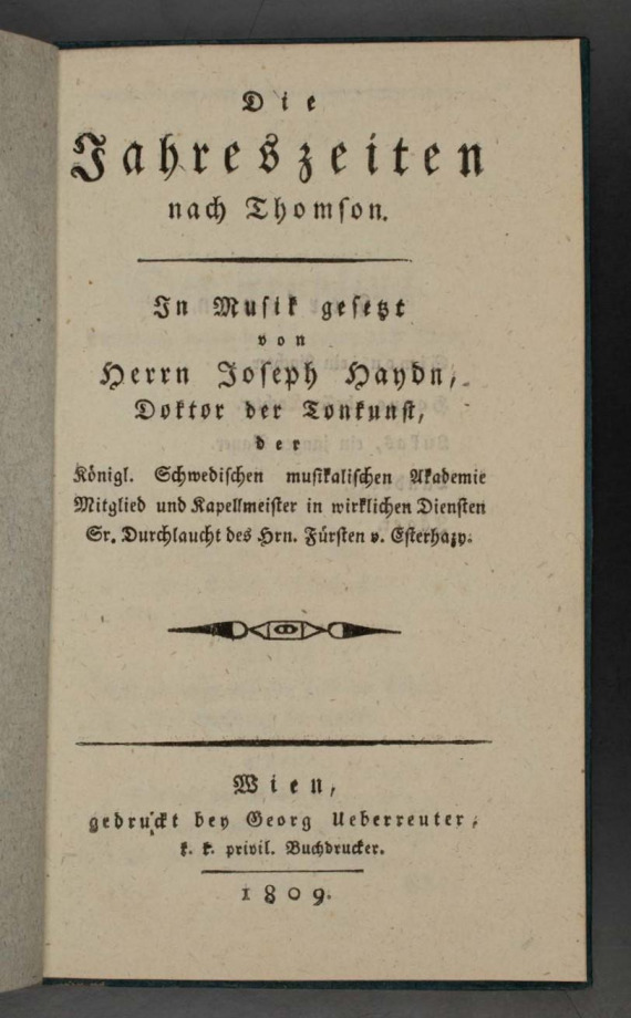Die Jahreszeiten