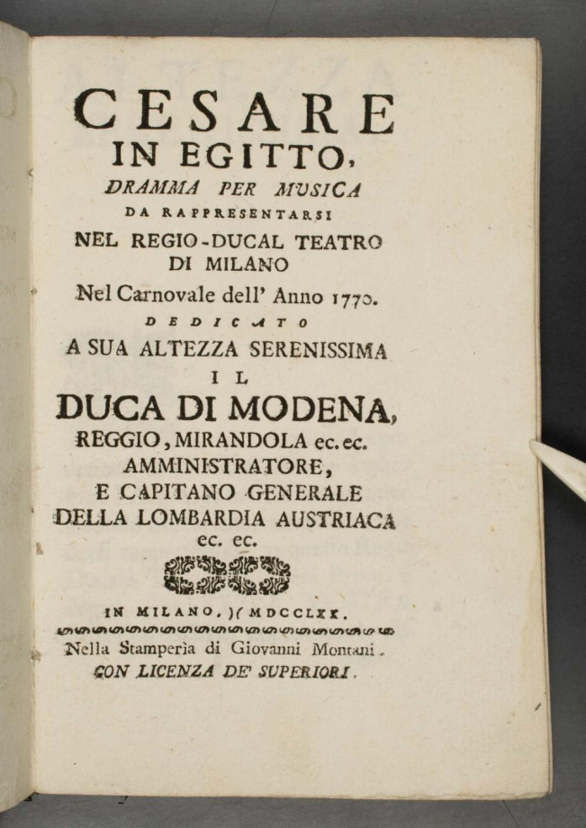 Cesare in Egitto