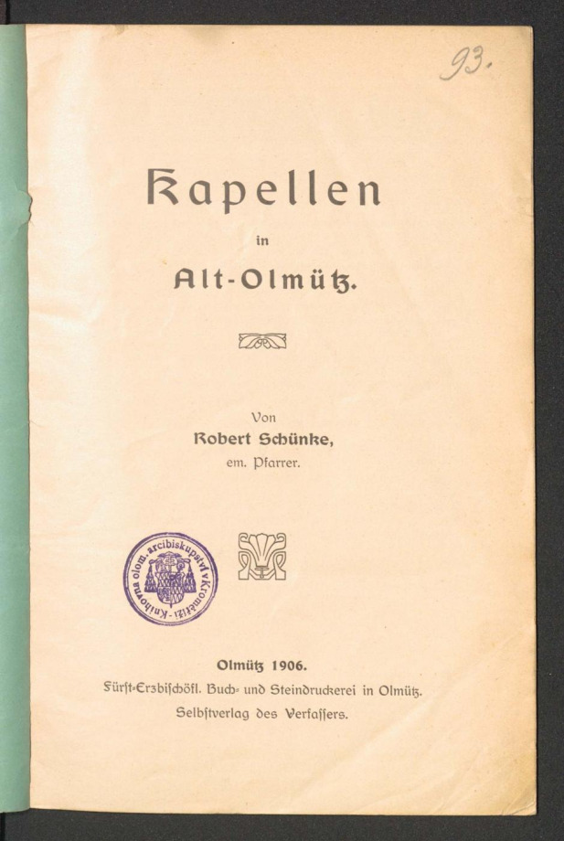 Kapellen in Alt Olmütz 