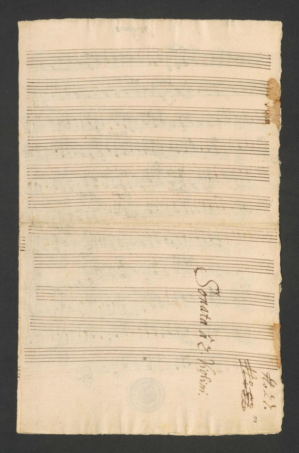 Sonata a 2 Violini 
