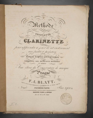 Methode complette de Clarinette