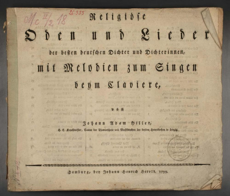 Religiöse Oden und Lieder der besten deutschen Dichter und Dichterinnen