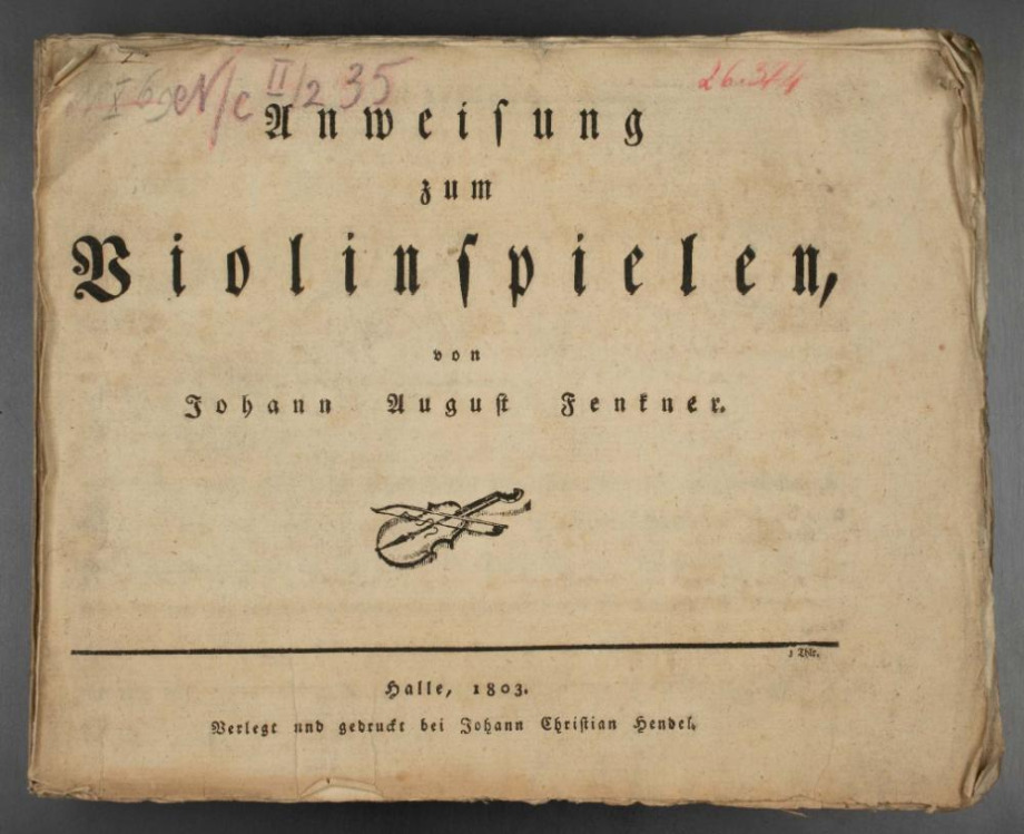 Anweisung zum Violinspielen