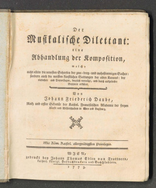 Der Musikalische Dilettant
