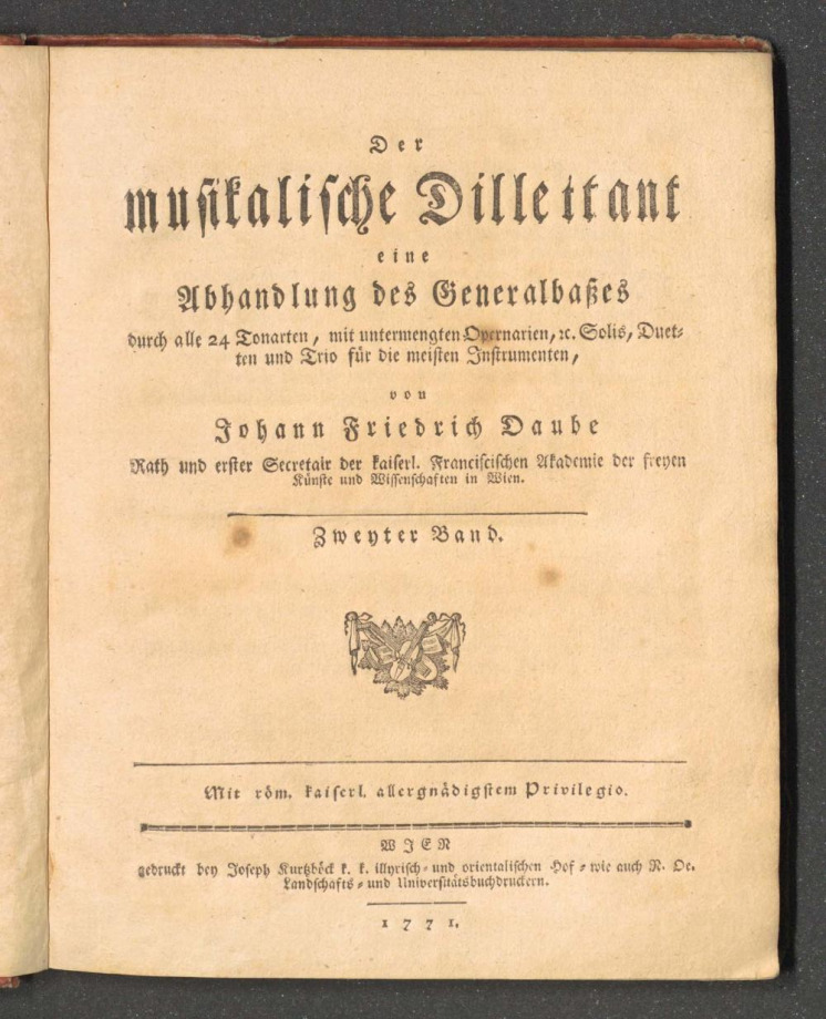 Der Musikalische Dilettant
