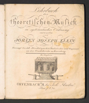 Lehrbuch der theoretischen Musik in systematischer Ordnung entworfen
