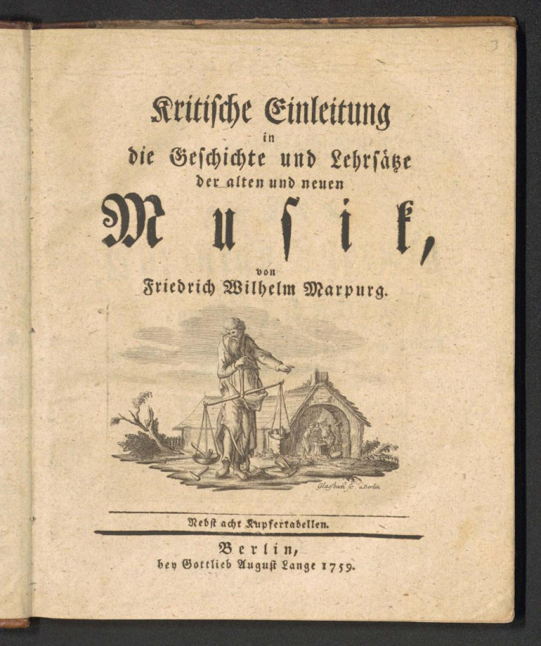 Kritische Einleitung in die geschichte und Lehrsätze der alten und neuen Musik