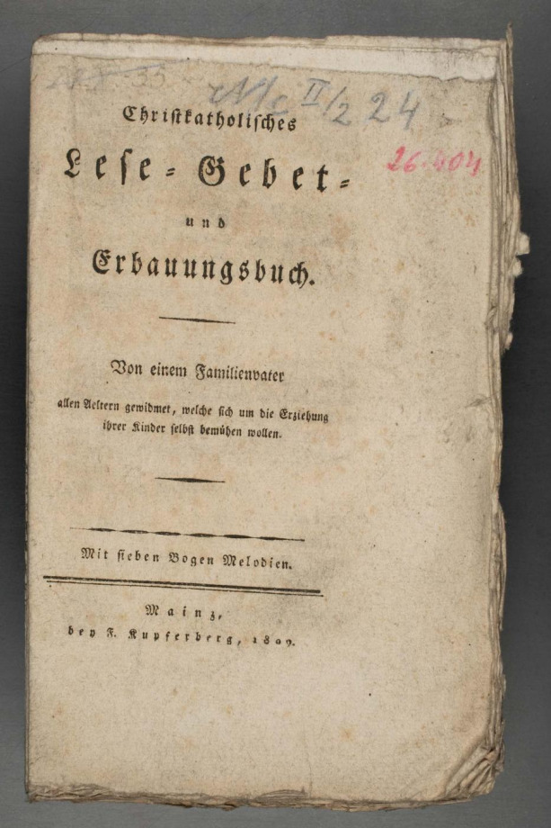Christkatholisches Lese-Gebet- und Erbauungsbuch